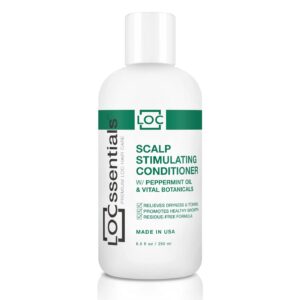 Scalp Stimulating Conditioner for Dreadlocks - Professional Dreadlock Conditioner for Locs, Interlocks, Sisterlocks, Microlocs, Twists - with Peppermint Oil & Botanicals - Silicone-Free