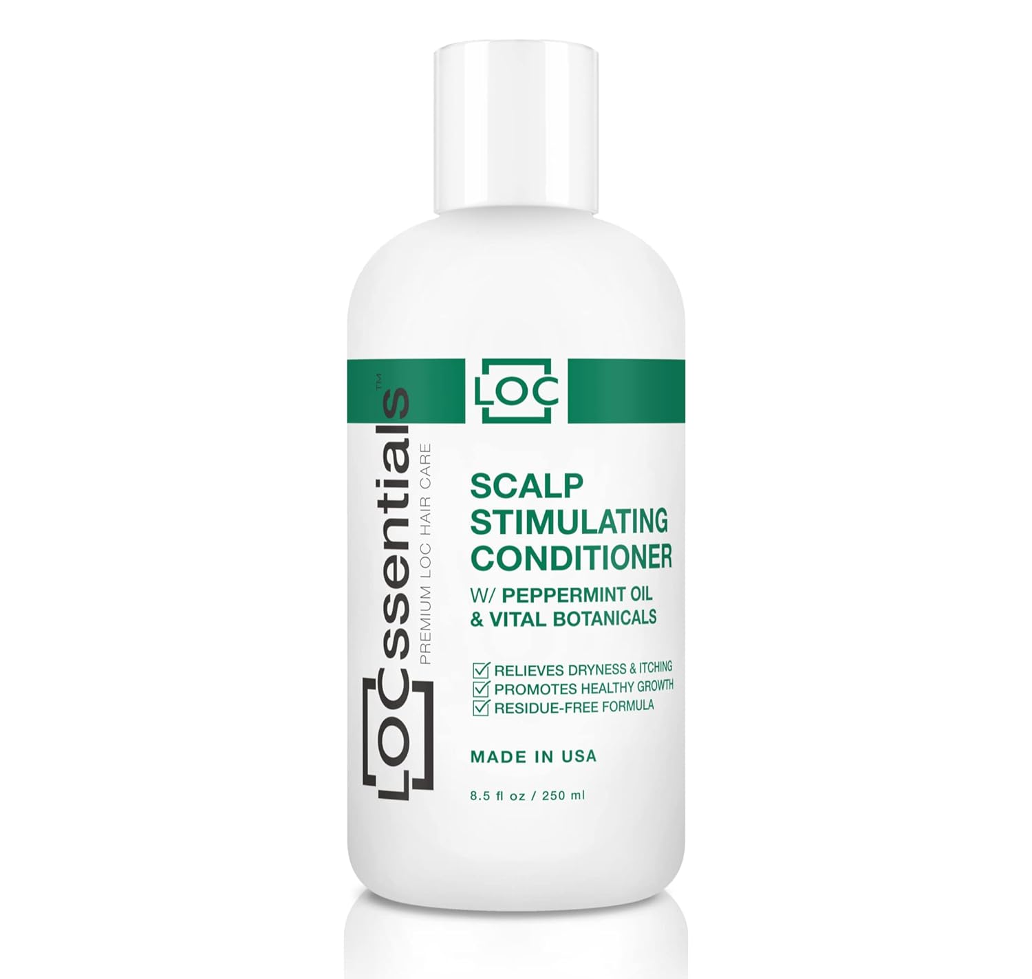 Scalp Stimulating Conditioner for Dreadlocks - Professional Dreadlock Conditioner for Locs, Interlocks, Sisterlocks, Microlocs, Twists - with Peppermint Oil & Botanicals - Silicone-Free