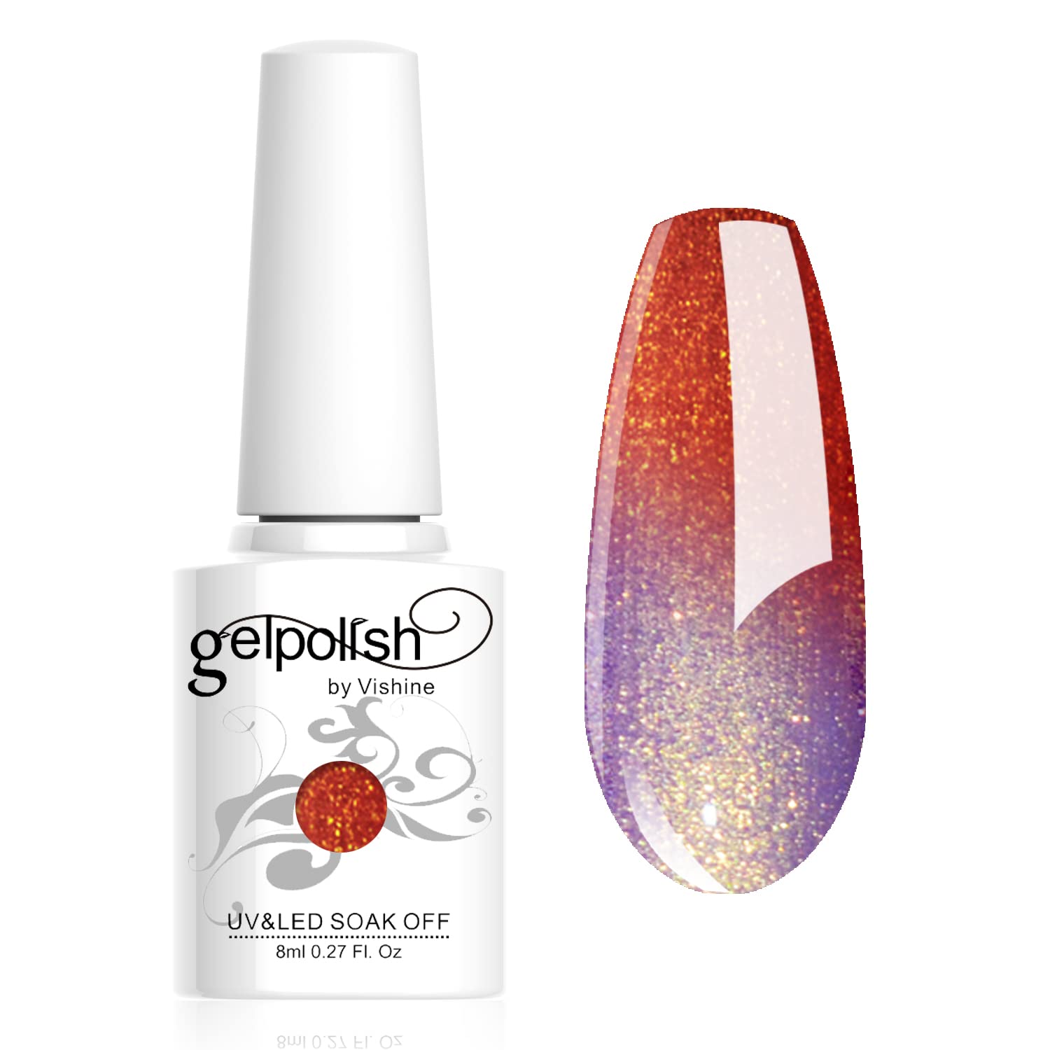 Vishine 8ml Mood Color Changing Gel Nail Polish for Salon and Home Manicure - Image 3