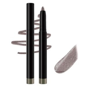 Silver Gray Eyeshadow Stick Eyeliner Pencil Matte Shimmer Cream Eye Shadow Makeup Stick Multi-Use Waterproof Eyeshadow Pen Eye Brightener Stick- 06