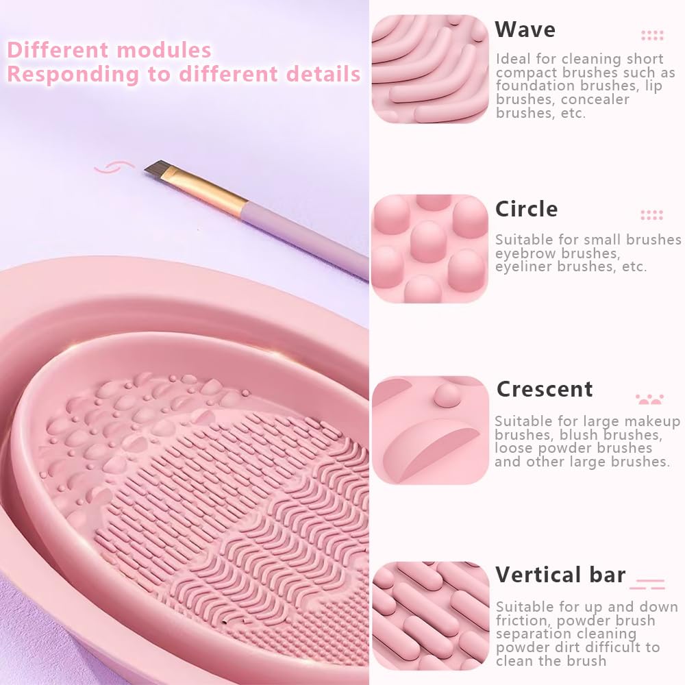 31-Piece Premium Synthetic Makeup Brush Set for Foundation, Powder, Eyes, Blush - Image 6