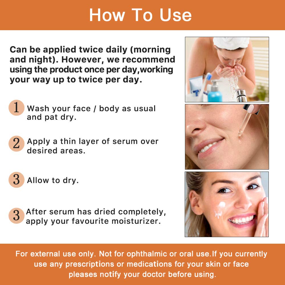Revitalize Your Skin: 1oz Premium 20% Vitamin C Serum with Hyaluronic Acid and Retinol - Image 7
