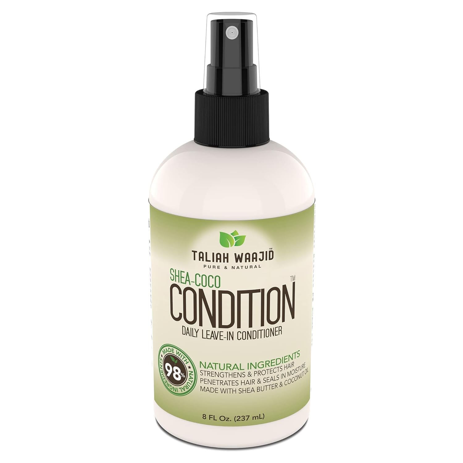 Taliah Waajid Shea-Coco 8oz Daily Leave-In Conditioner for Curly Kinky Wavy Hair - Image 5