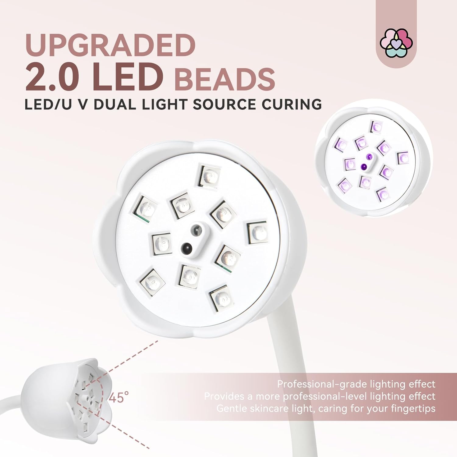 Saviland 30W Mini Cordless Gel Nail Lamp Rechargeable LED Flash Cure for Home DIY Manicure - Image 6