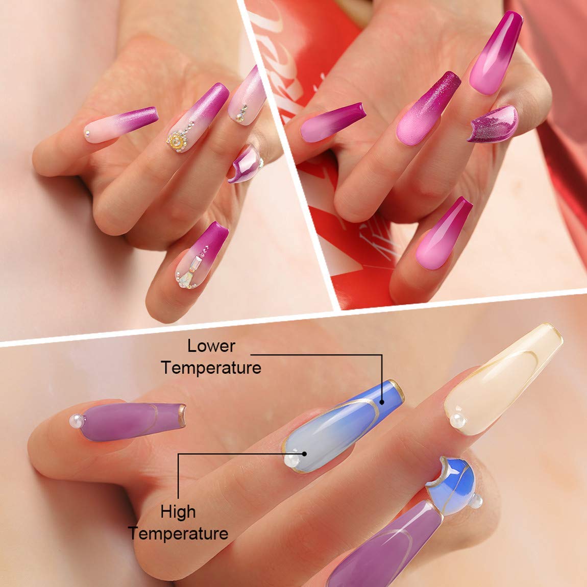 Vishine 8ml Mood Color Changing Gel Nail Polish for Salon and Home Manicure - Image 5
