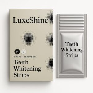 Teeth Whitening Strips – Dry Strip Technology, 14 Strips for Tooth Whitening & Sensitive Teeth, Enamel-Safe & Professional Whitening Strips - Removes Stubborn Stains