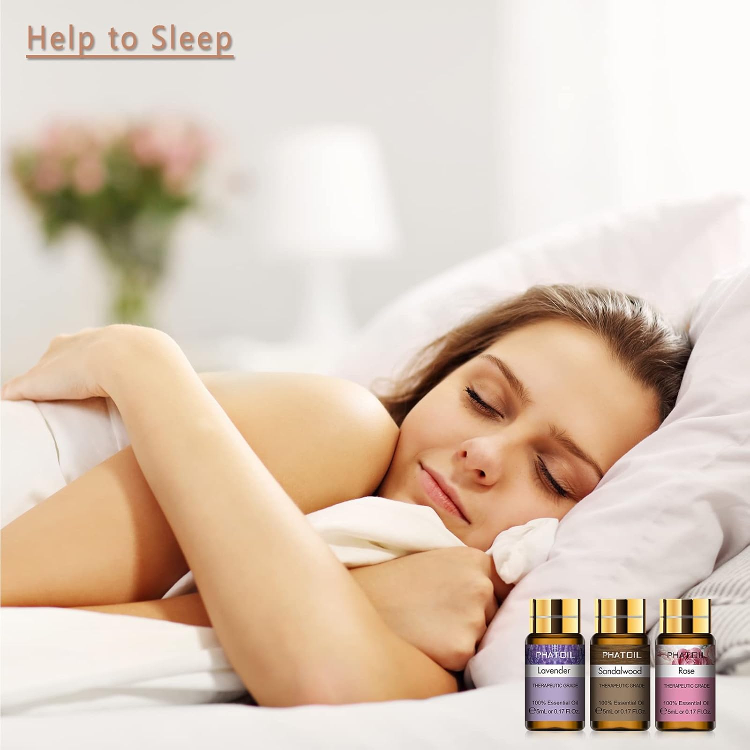15 x 5ml Pure Aromatherapy Essential Oils Gift Set for Skin Hair Bath - Image 4