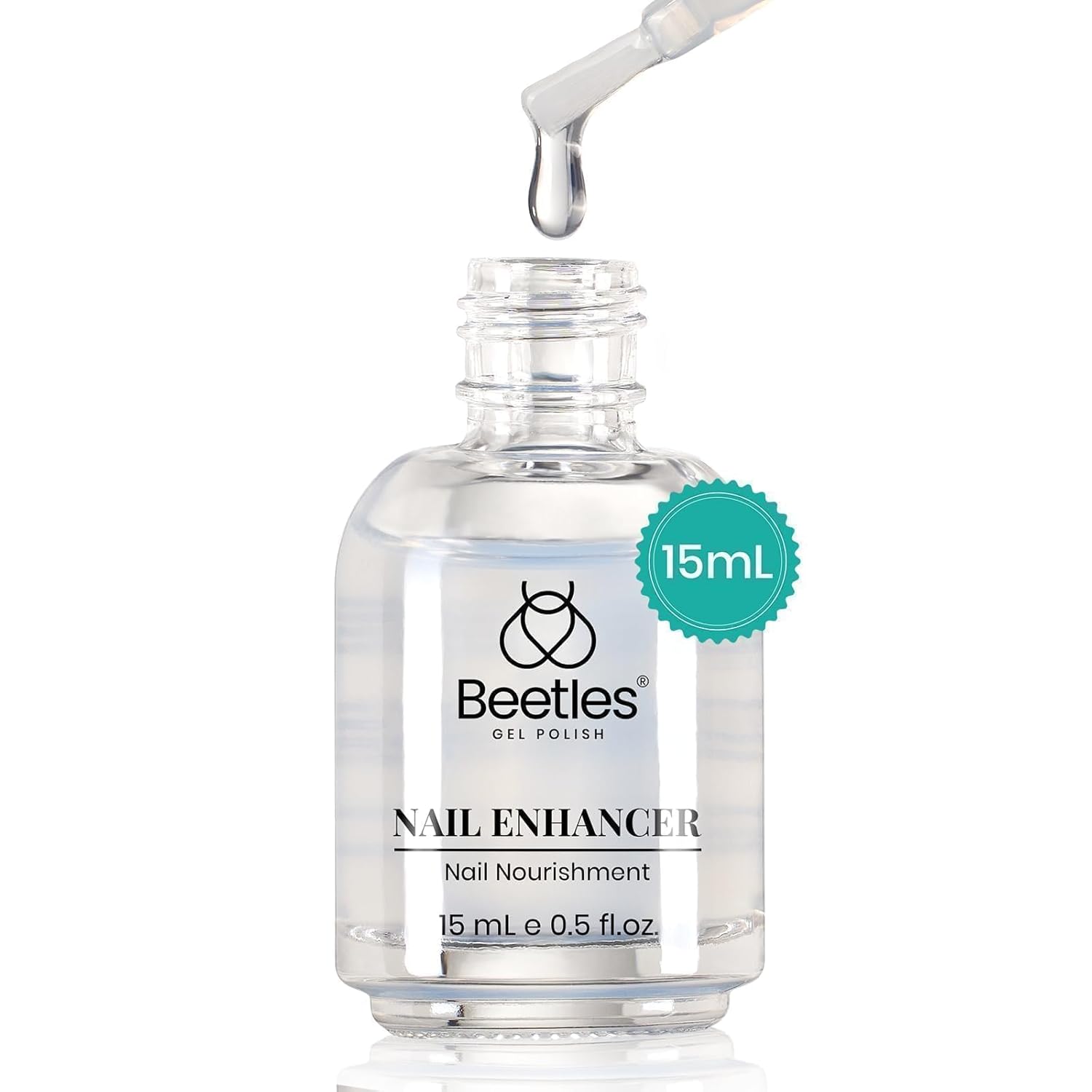 Beetles 0.5 Fl Oz Extra Strong Nail Hardener for Damaged Nails and Growth - Image 8