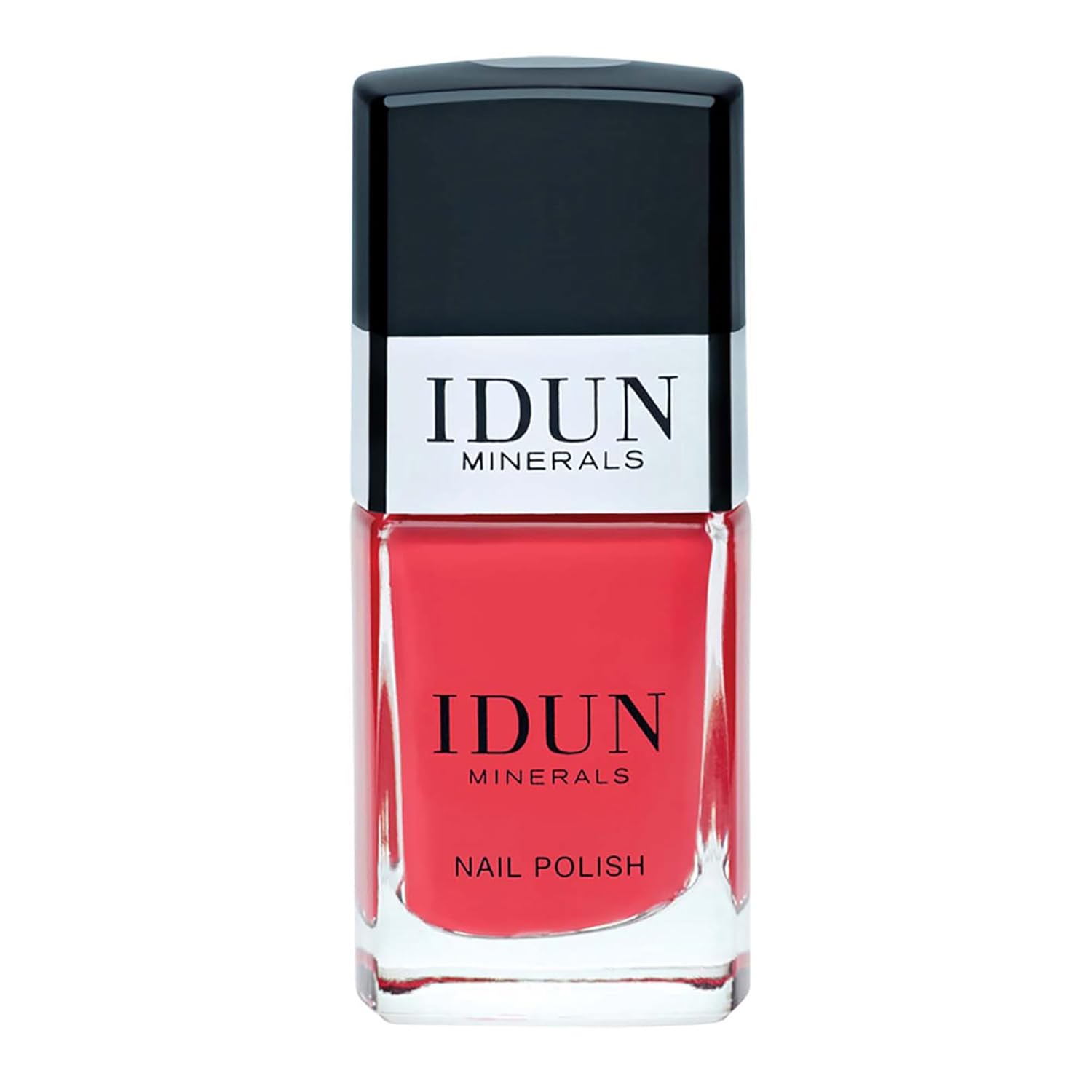 Nail Polish - Infused With Vitamins And Sweet Almond Oil - Prevents Cracking And Protects Nails - Even Lacquered Result - Korall - 0.37 Oz, Light Red, (I0108532)