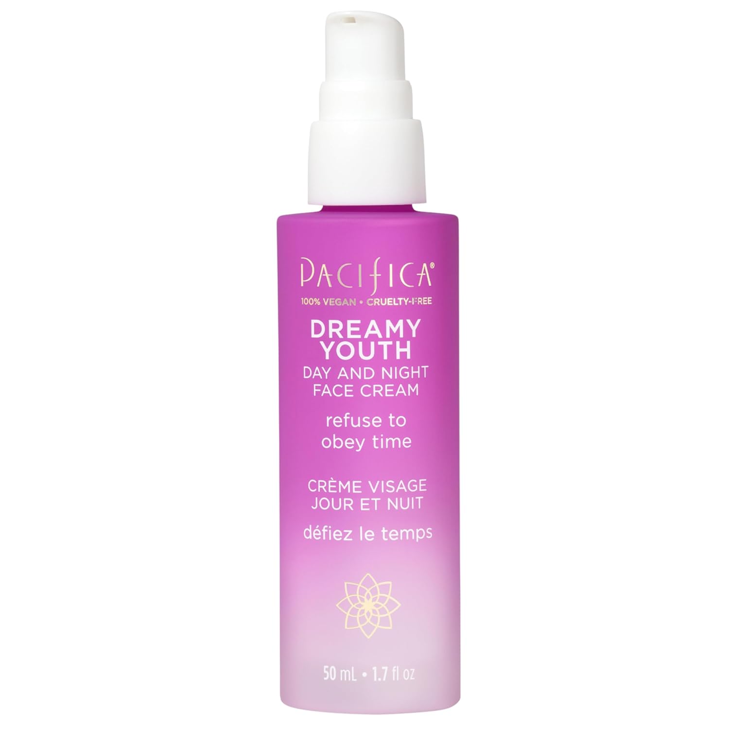 Pacifica Dreamy Youth Face Moisturizer Lotion for Dry Skin, Vegan, 1.7 fl oz Bottle - Image 10