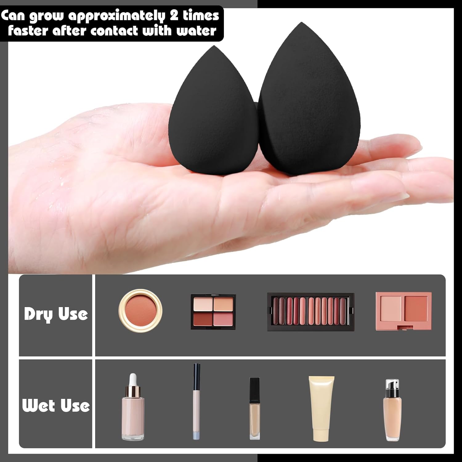 39-Piece Professional Makeup Brush Set with Sponge, Storage Bag, and Cleaning Tools for Women - Image 7