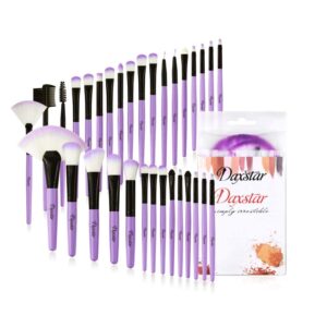 Professional Set of 32 Makeup Brushes from an Array of Eyeshadow Foundation Brushes to a Concealer Brush to Eyelash and Blusher Brushes-Best makeup brush set for beginners and pro