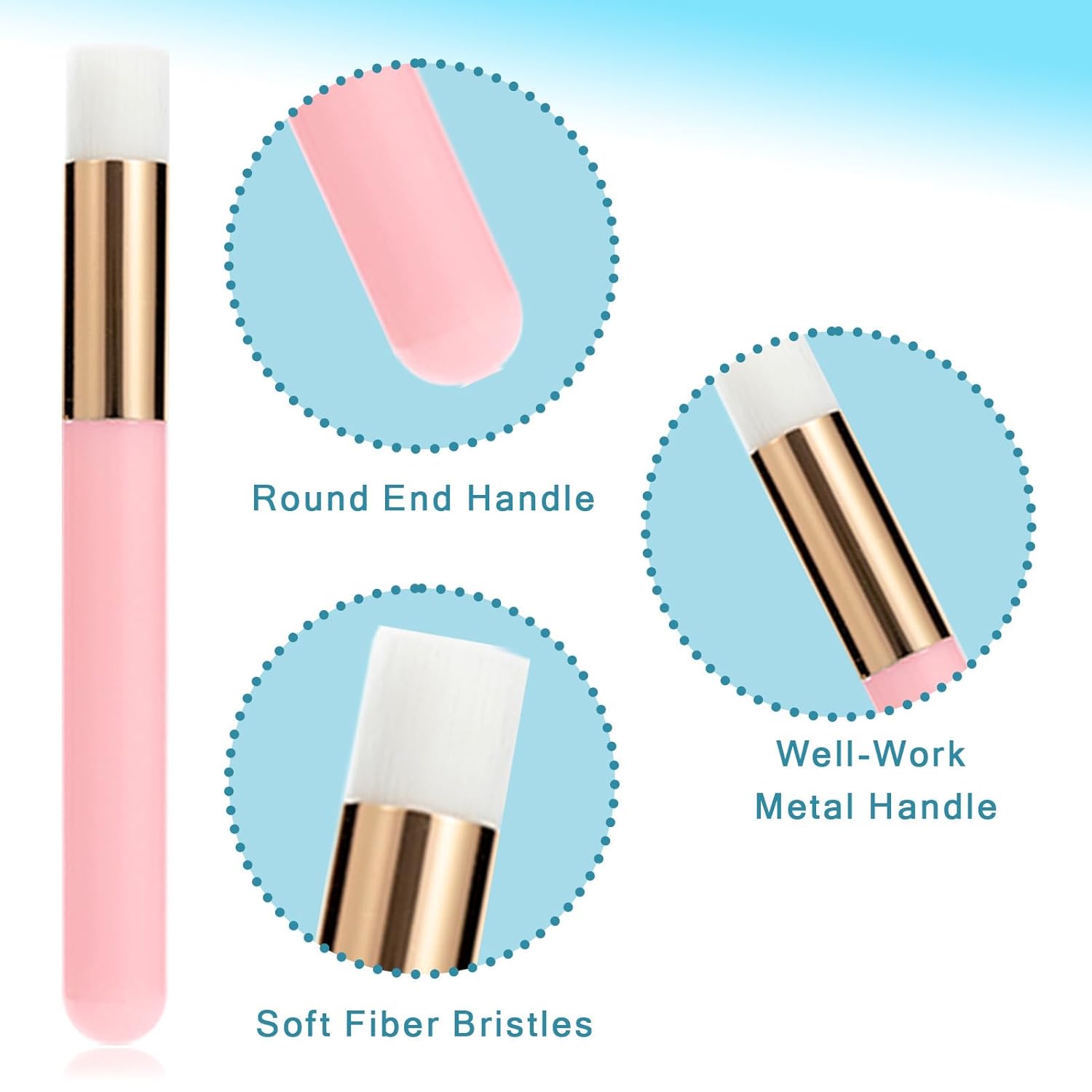 Eyelash Extension Mousse Shampoo Cleanser with USB Rechargeable Mini Fan Kit - Image 8