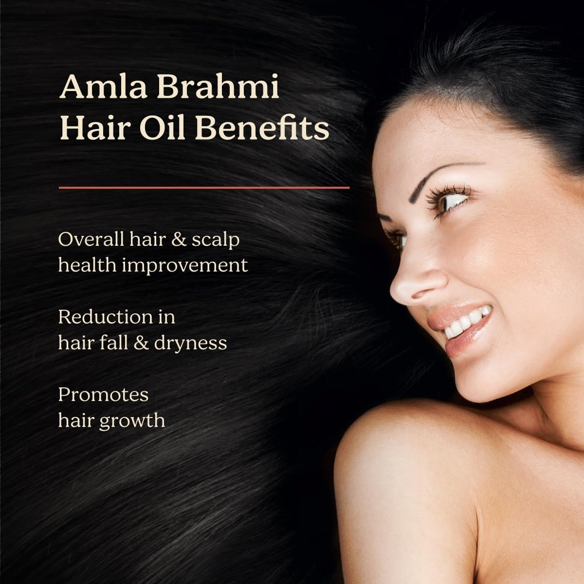Nourishing Amla Brahmi Hair and Scalp Oil 3.4 Oz Natural Ayurvedic Blend - Image 3
