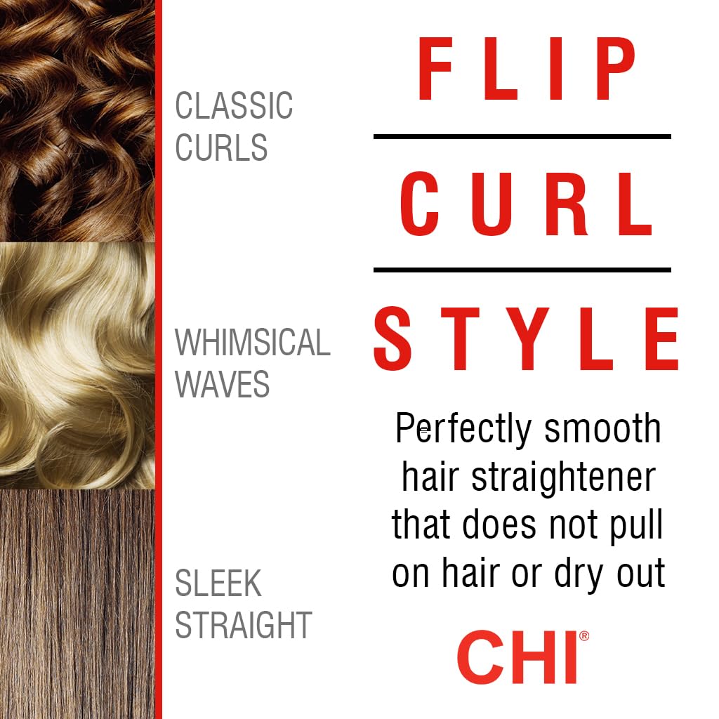 CHI Original 1 Inch Lava Ceramic Flat Iron Hair Straightener 11 Ft Cord - Image 7