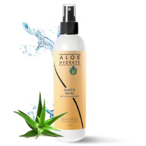 NaPCA Moisturizer Mist a Face Mist & Body Spray; Hydrate, Refresh & Soothe Your Skin with Organic, Natural & Bioidentical Actives. Use For All Skin types, Dry Skin, Acne, Oily Skin & Tattoo Care