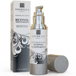Advanced Organic Retinol Pore Refining Night Cream with Hyaluronic Acid, Anti-Aging Facial Moisturizer For Women - Anti-Wrinkle Help, Dark Spot Better Appearance and Collagen Support For Face & Neck
