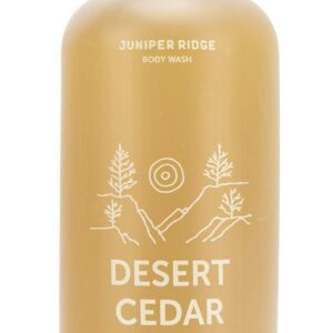 JUNIPER RIDGE Desert Cedar Body Wash - All-Purpose Liquid Castile Soap, Multi-Use Body Wash, Shampoo, Hand Wash, Face Wash, Clean, Vegan, Paraben Free, Preservative Free, 8 oz