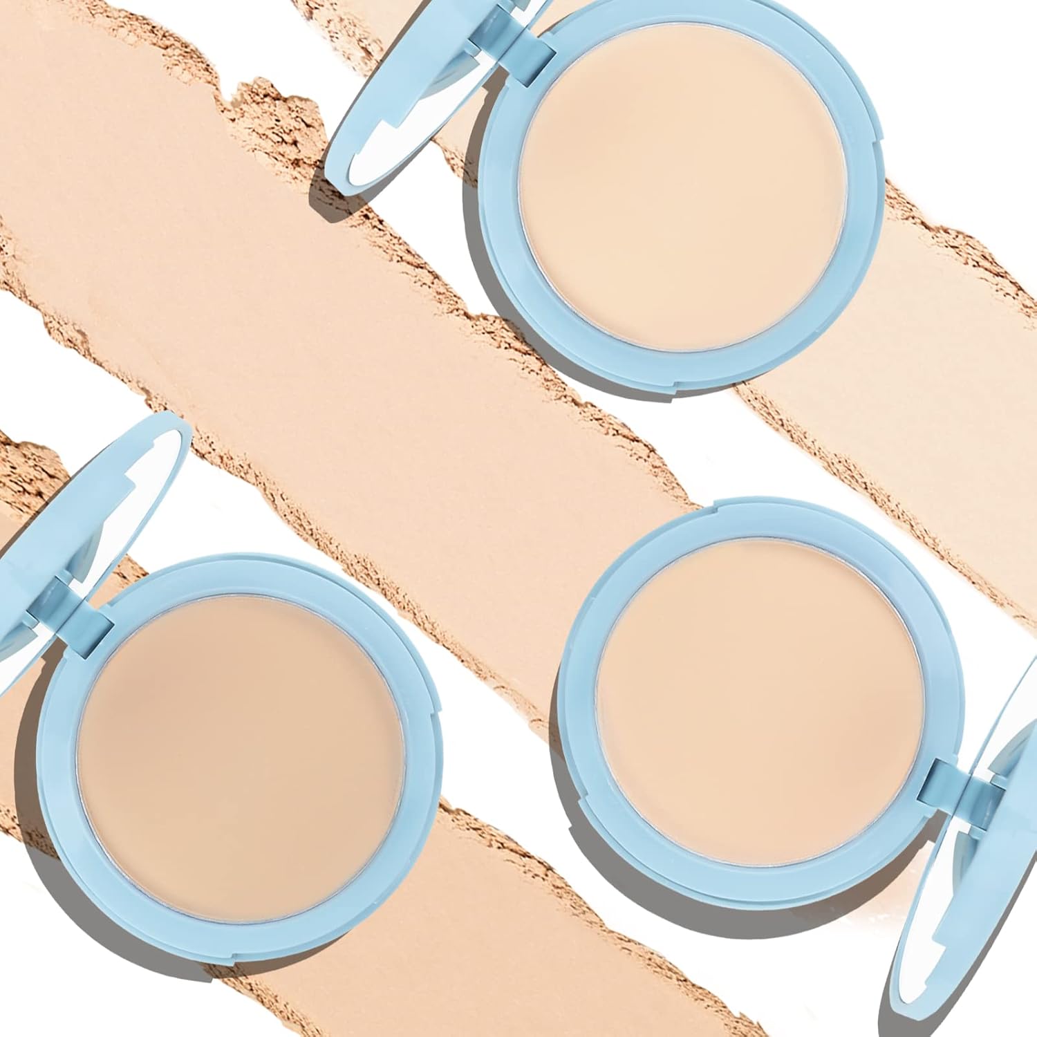 Boobeen Translucent Matte Pressed Setting Powder Compact, 10g Lightweight Baking Formula - Image 5