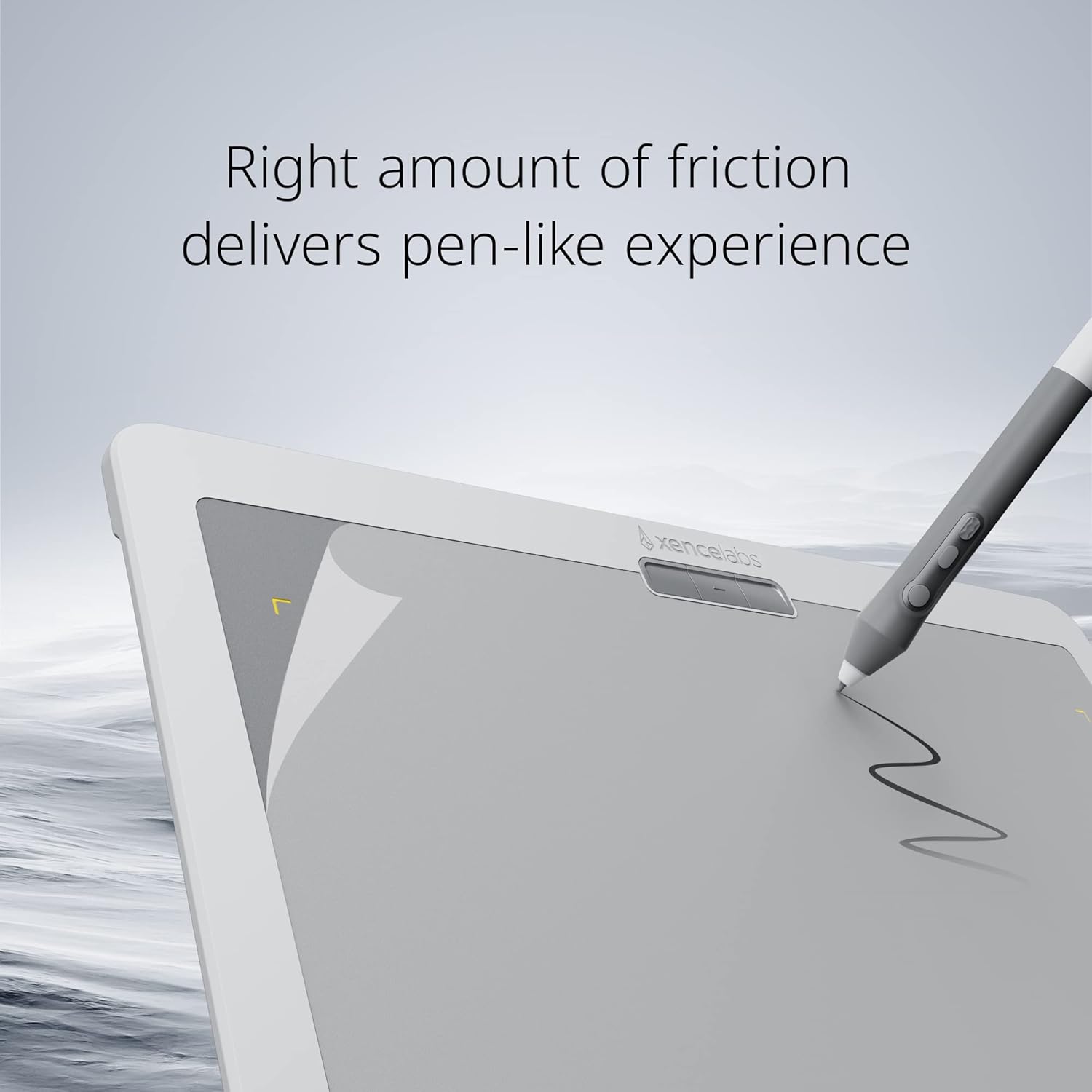 Xencelabs Medium Drawing Tablet, Nebula White, 40 Customizable Keys, 8192 Pressure Levels - Image 3