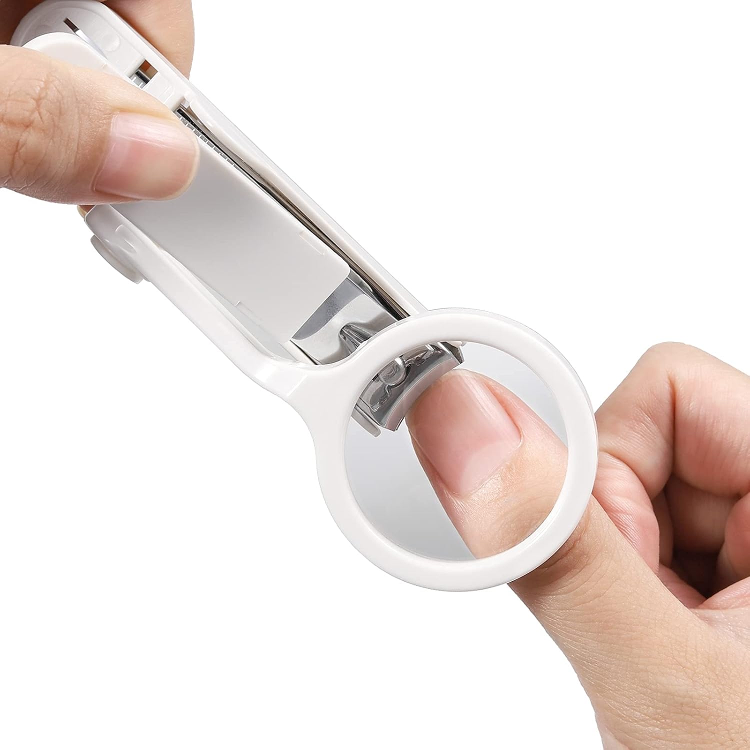 Extra Large Nail Clippers 3.5X Magnifier for Easy Senior and Low Vision Nail Trimming - Image 7