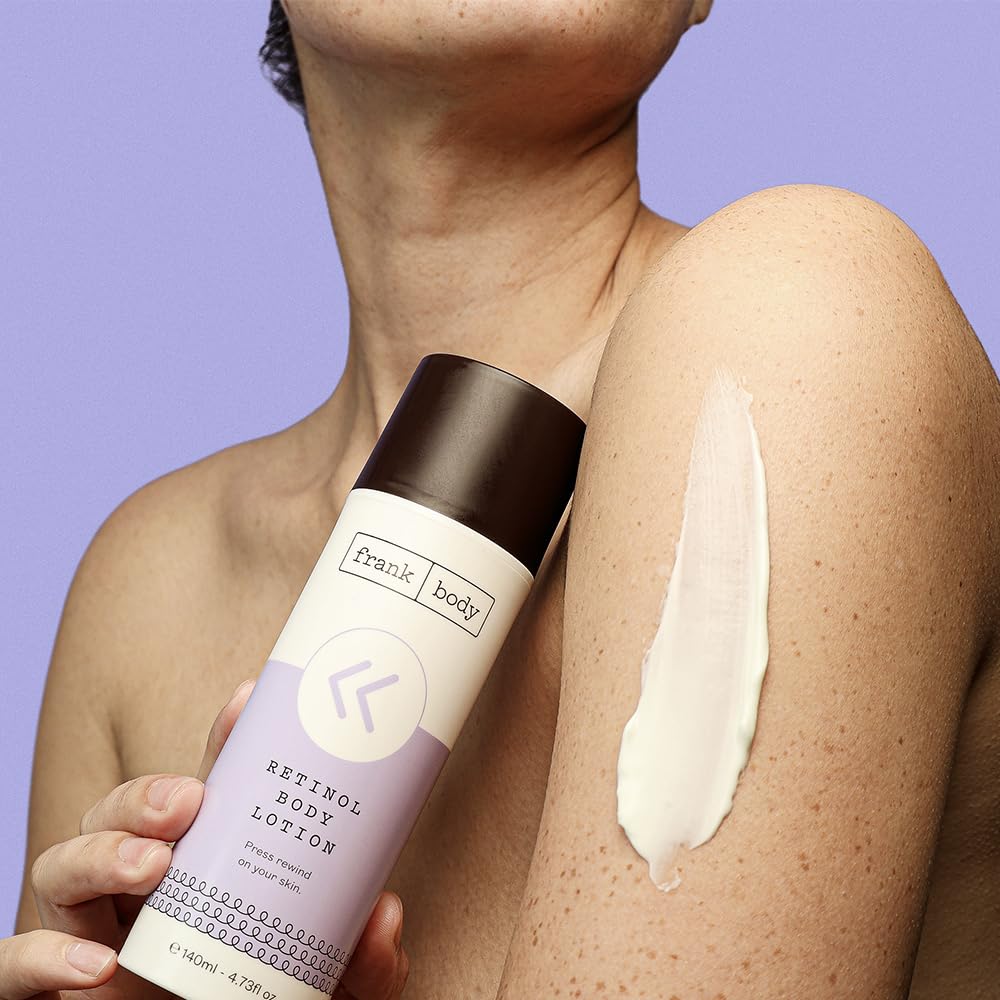 Frank Body Retinol Anti-Aging Body Lotion 4.73 fl oz with Peptides - Image 4