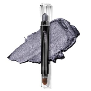 Cream Eyeshadow Stick with Blending Brush, Hypoallergenic Eye Shadow Makeup, Pro Waterproof & Long Lasting Eye Brightener, yeshadow Pencil Crayon Shimmer #99