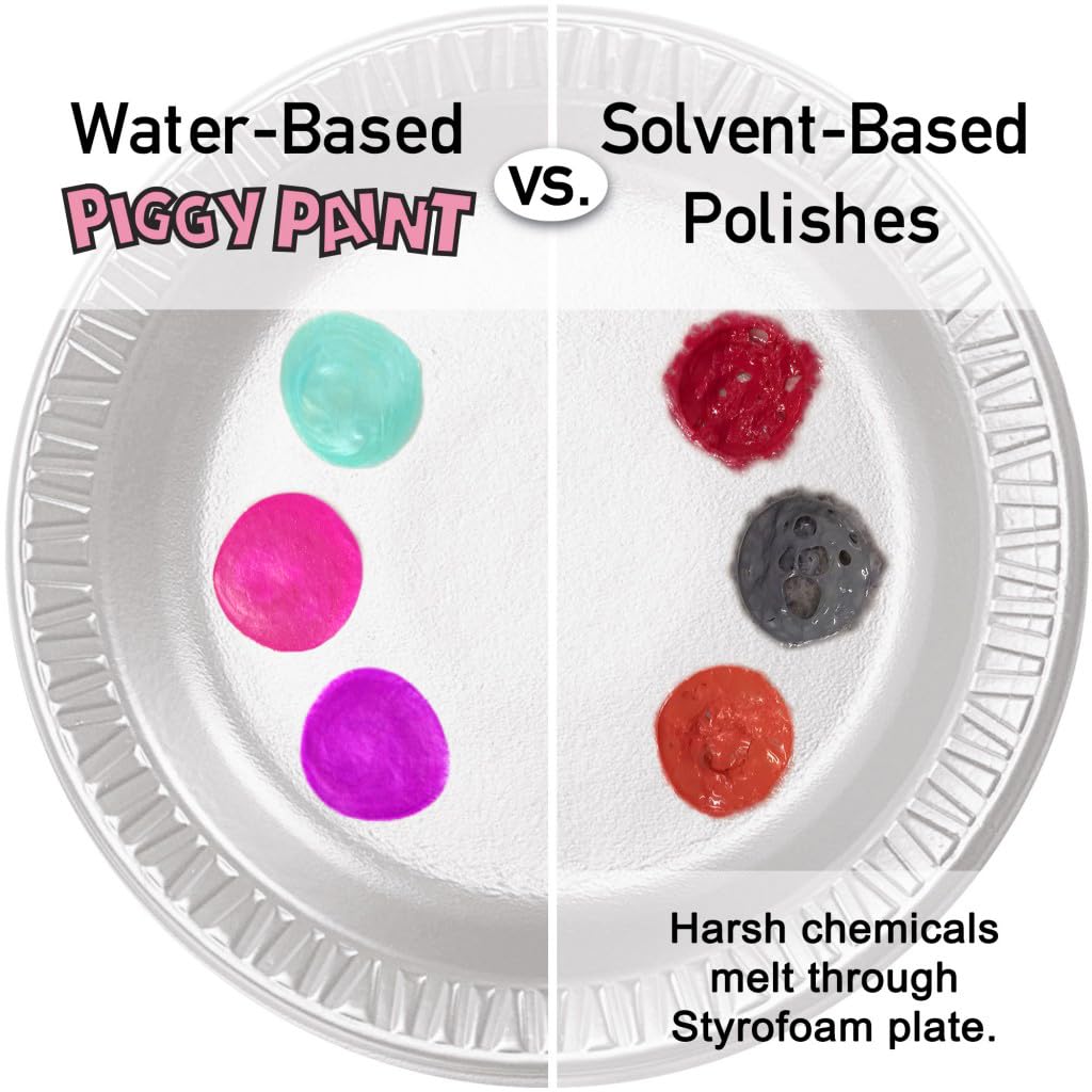 Piggy Paint Non-Toxic Girls Nail Polish Gift Set, Candy Cane Craze, 0.5 oz, Vegan - Image 9