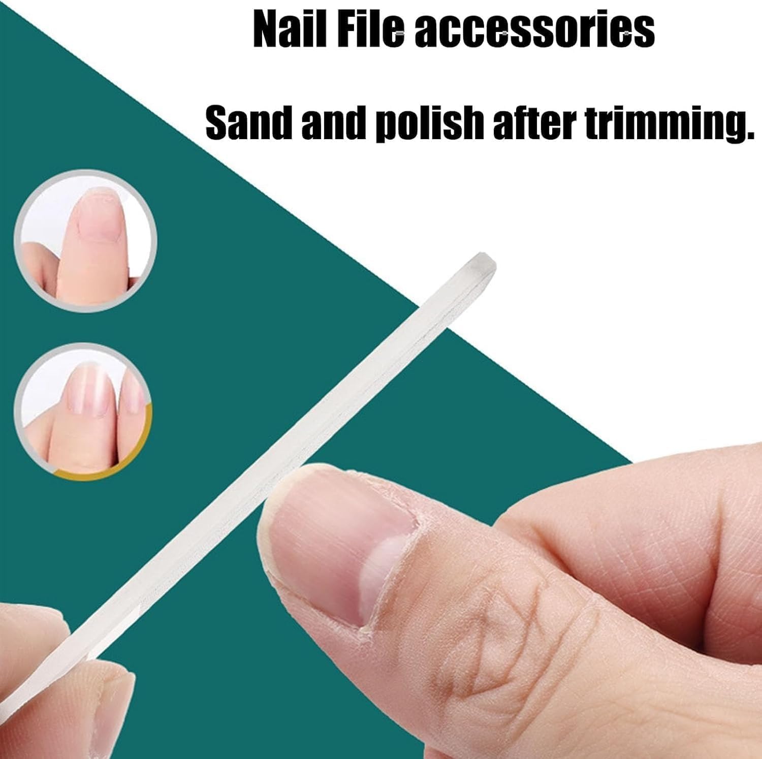 Eagle Beak 3-Piece Beveled Nail Clipper Set Wide Jaw Anti-Splash for Thick Nails - Image 4