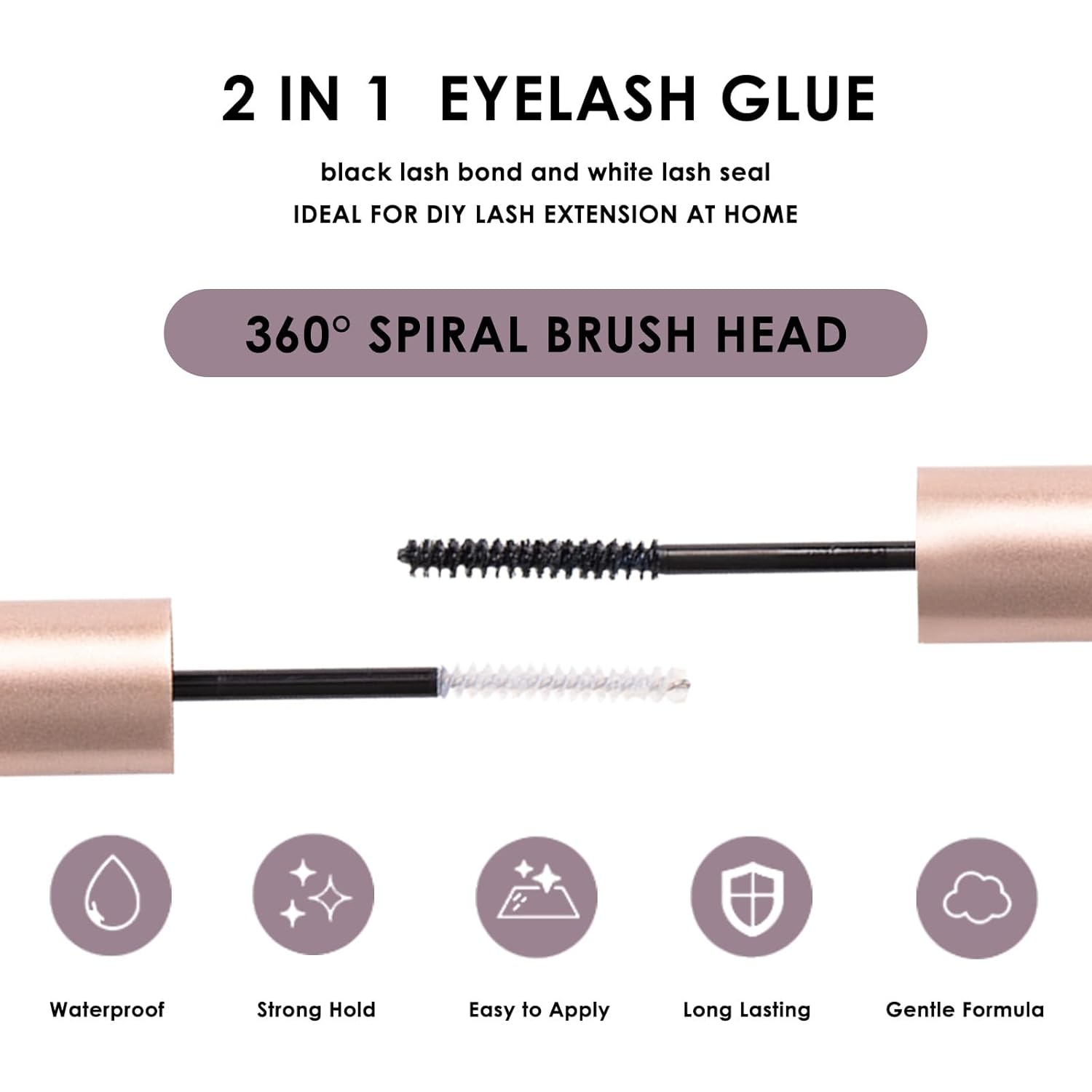 Individual Cluster Lashes Kit 120 Count 10-16mm C/D Curl with Applicator Bond Seal - Image 8