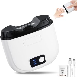 Electric Nail Clipper - Automatic Nail Trimmer with 3 Speed Modes, LCD Display, Nail Scraps Storage & USB Rechargeable Safety Fingernail Trimmer for Babies, Kids, Adults, and Seniors