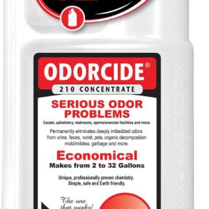 Odorcide Odor Eliminator Concentrate: Odor Eliminator for Strong Odor on Carpets, Hardwood & More - Smoke, Sweat & Pet Odor Eliminator for Home w/Non-Enzymatic Formula, 16 oz