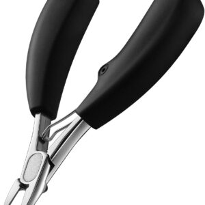 BEZOX Straight Toenail Clippers for Ingrown Toenail Prevention, Podiatrist Ingrown Nail Clippers for Thick Toenails, Ergonomic Finger Nail Clippers for Adults, Seniors, Men and Women