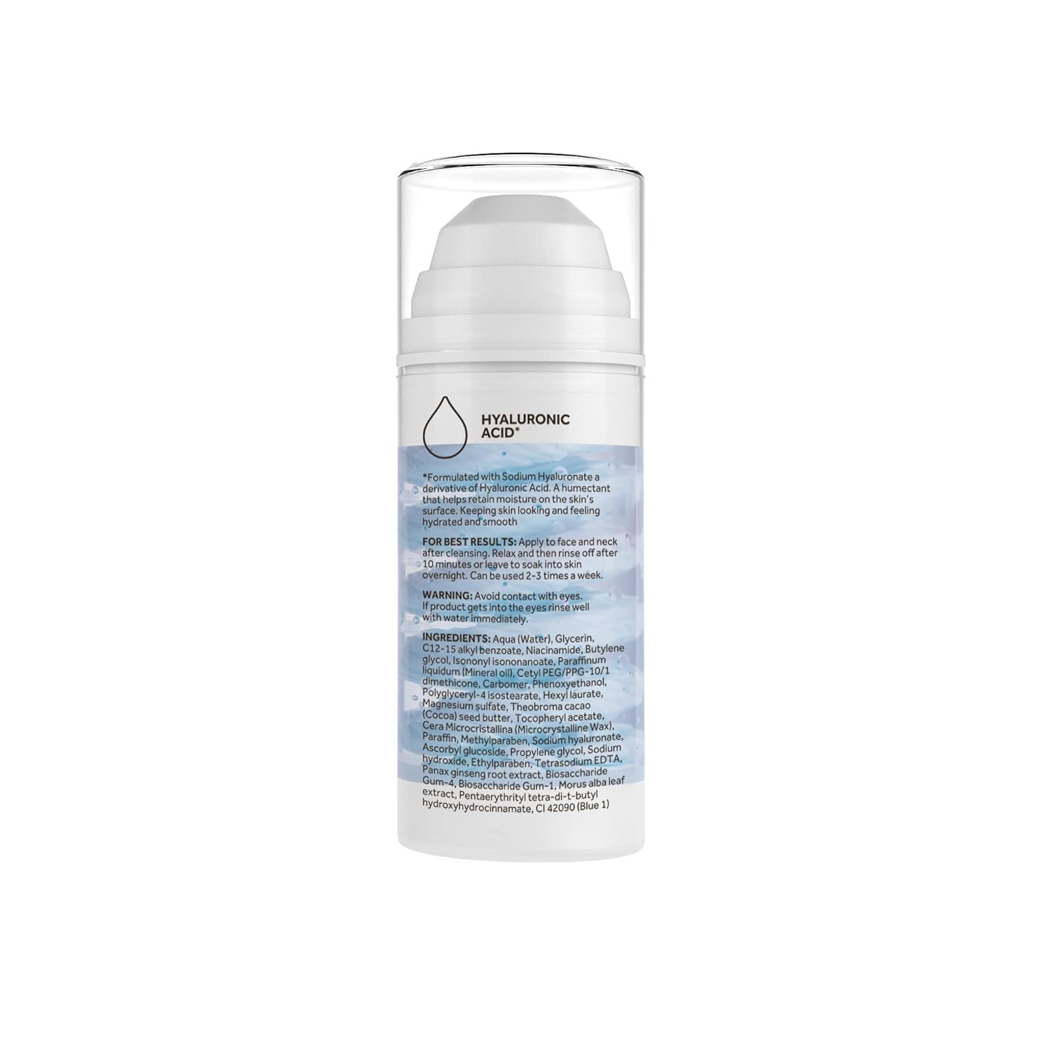 No7 HydraLuminous+ Dual Phase Face Mask Hyaluronic Acid Vitamin B3 3.5 Fl Oz - Image 7