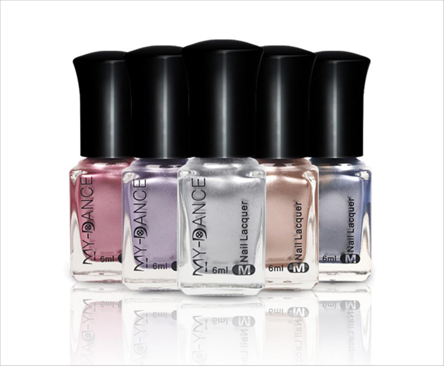Metallic Mirror Effect Nail Polish 6ml Long-Lasting Quick Dry Chrome Lacquer - Image 4