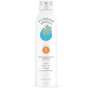 SPF 50 Sunscreen Water Resistant Spray|6oz|Vegan and Hawaii 104 Reef Act Compliant (Octinoxate & Oxybenzone Free) Broad Spectrum Moisturizing Sunscreen. Paraben & Phthalate Free.