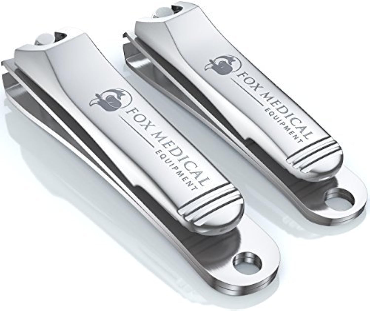 Professional Nail Clippers Set – Stainless Steel Fingernail & Toenail Clippers for Men, Women & Seniors – Ultra-Sharp Precision, Ergonomic Comfort & Medical-Grade Quality