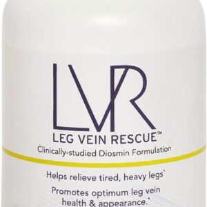 Clinically Studied Diosmin Varicose Vein and Leg Circulation Support 30 Day Supply - Spider Veins & Leg Edema Relief Citrus Bioflavonoids Natural Health Supplement (30 Capsules)