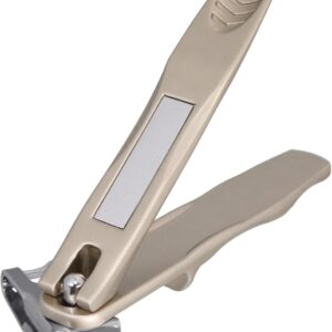 360° Rotating Toenail Clippers for Seniors, Long Handle Fingernail Clippers for Men and Women, Ergonomic Grip Toenail Clipper for Thick Nails