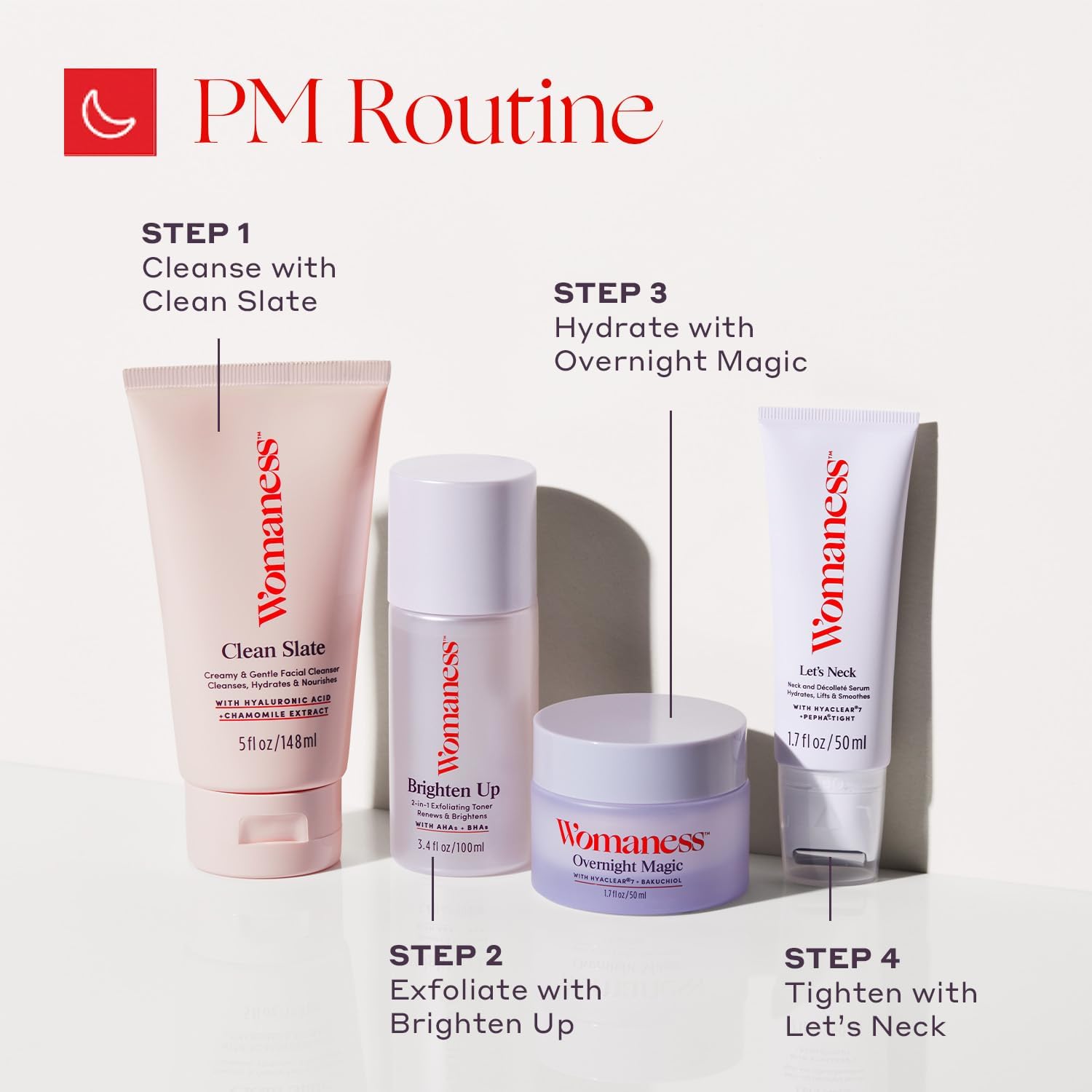 Womaness Let's Neck Firming Serum 50ml Roll On Cream for Neck Tightening Hydration - Image 8
