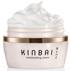 Face Cream Moisturizer for Women, Facial Lotion for Dry Skin, Hydrating Face Moisturizer, Moisturizing Collagen Peptide Cream, Fragrance Free, Japanese Skin Care, Made in Japan, 1.7 Fl.Oz