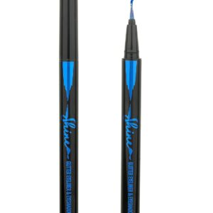 Blue Glitter Eyeliner Pencil, 1Pcs, Waterproof, Smudge-proof, Long Lasting, High Pigmented, Eyeshadow, 6 Shades Available