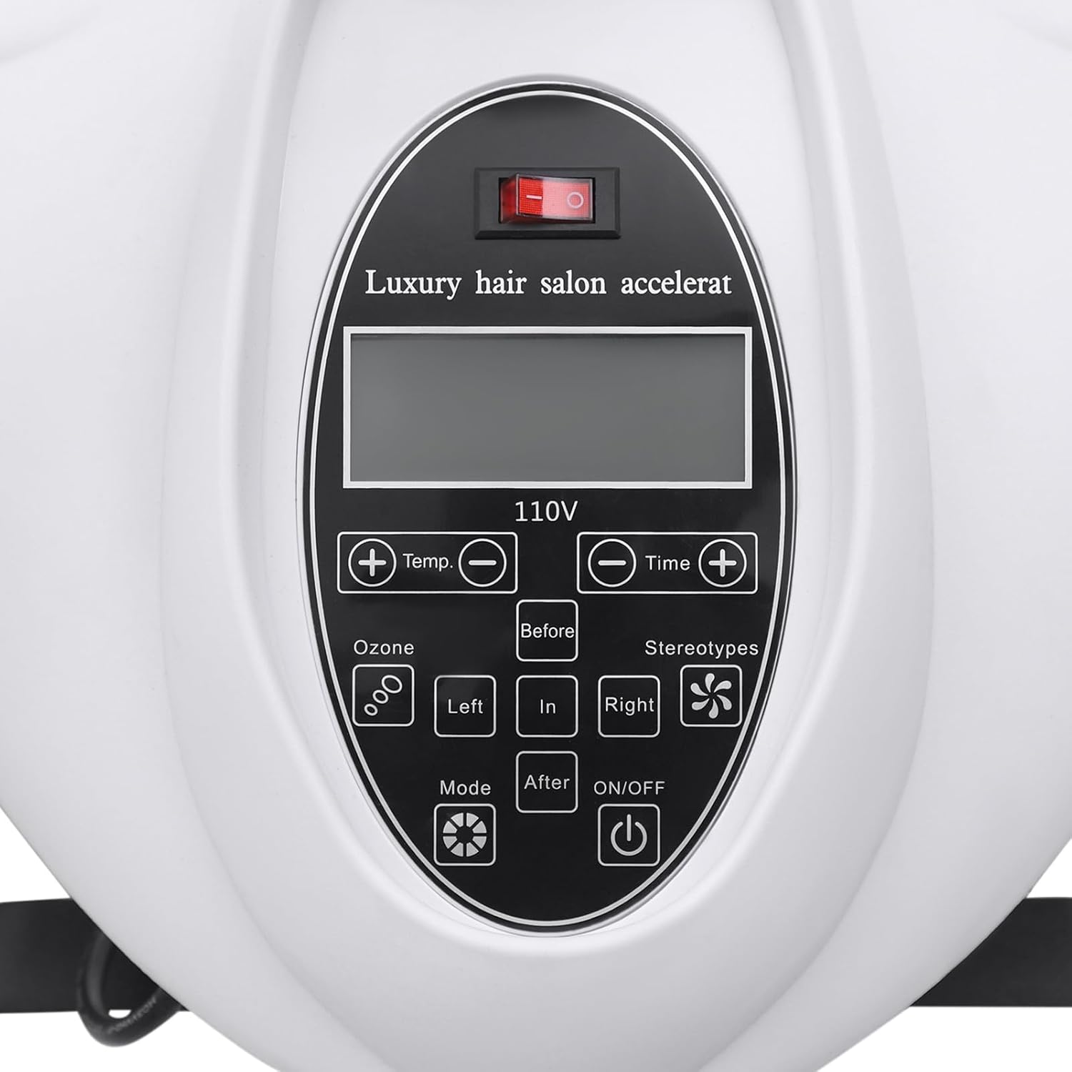 1500W Professional Wall Mounted Hair Dryer with Adjustable Temperature and Time Control - Image 4