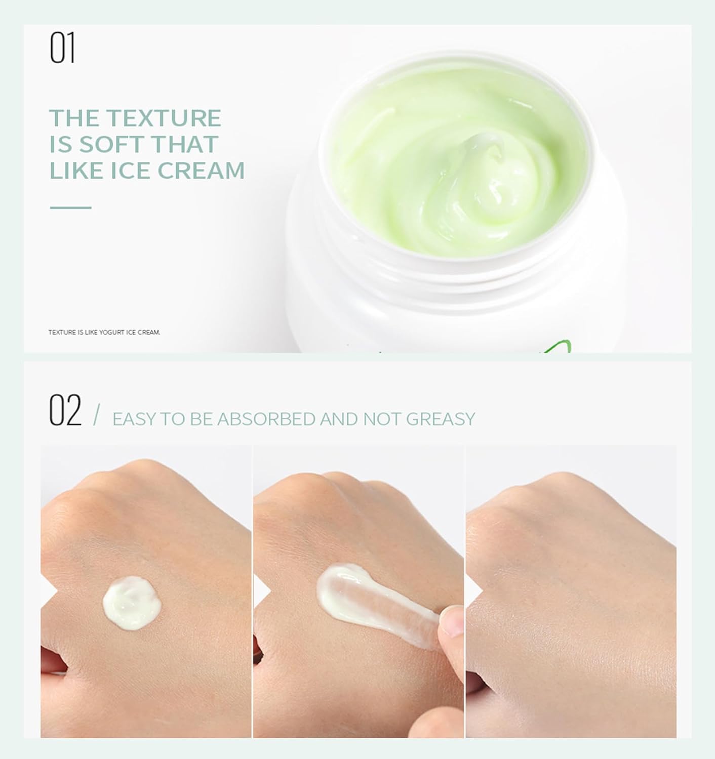 Avocado Daily Hydrating Face Cream 4 oz Lightweight Nourishing Lotion for Dry Skin - Image 6