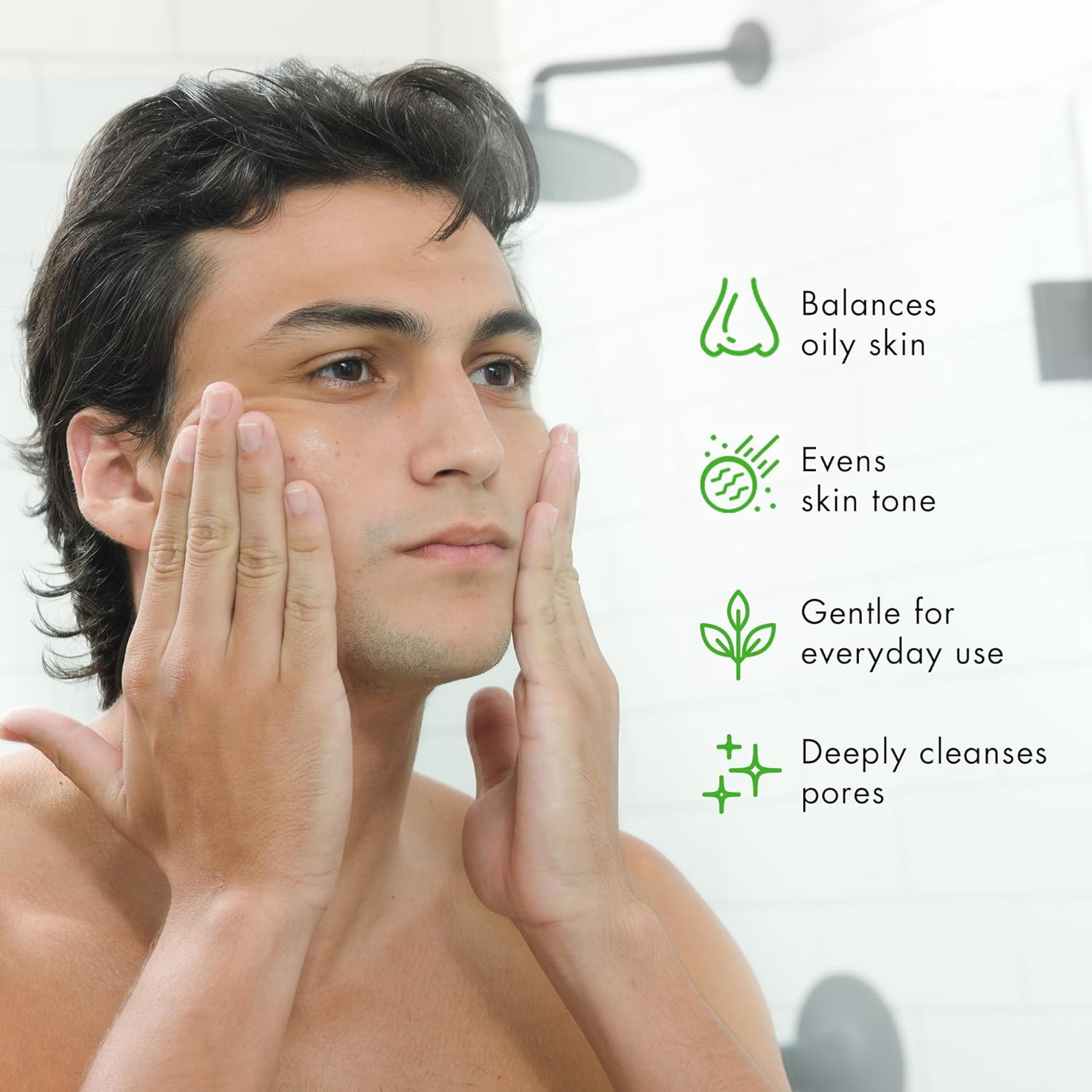 Tiege Hanley Level 2 Acne Treatment System with Salicylic Acid Wash and Serum for All Skin Types - Image 5