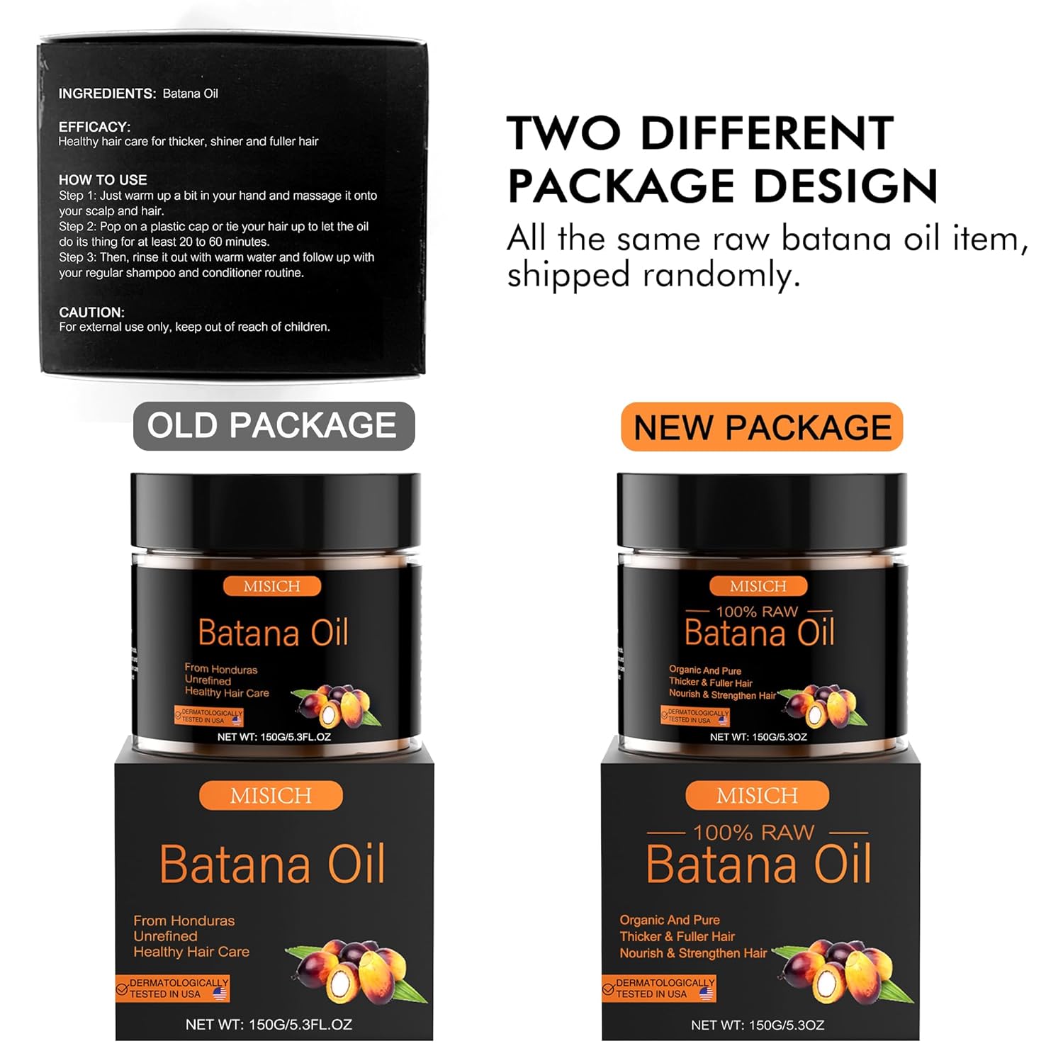 Pure Unrefined Organic Batana Oil for Hair Growth - 5.3 oz - Image 9