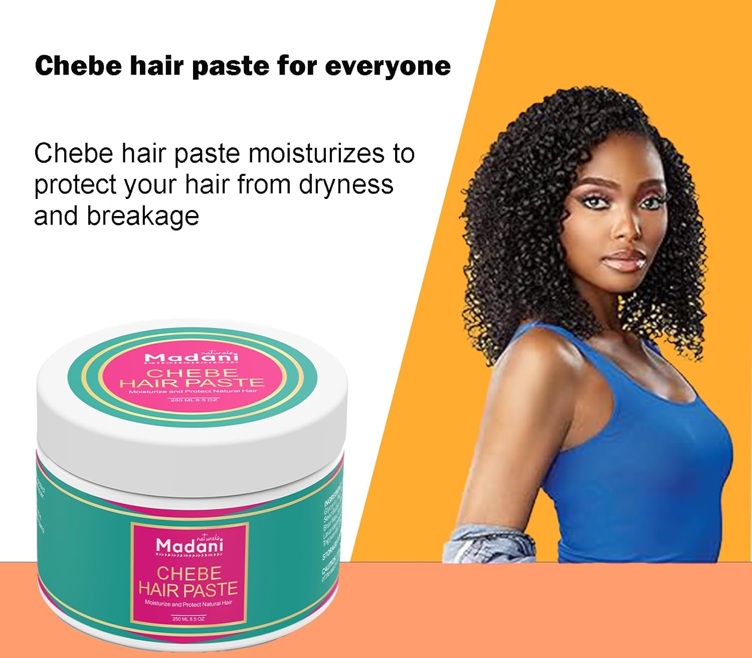 Chebe Hair Growth Paste with Lavender Oil 8 oz Scalp Moisturizer for Thinning Hair - Image 7