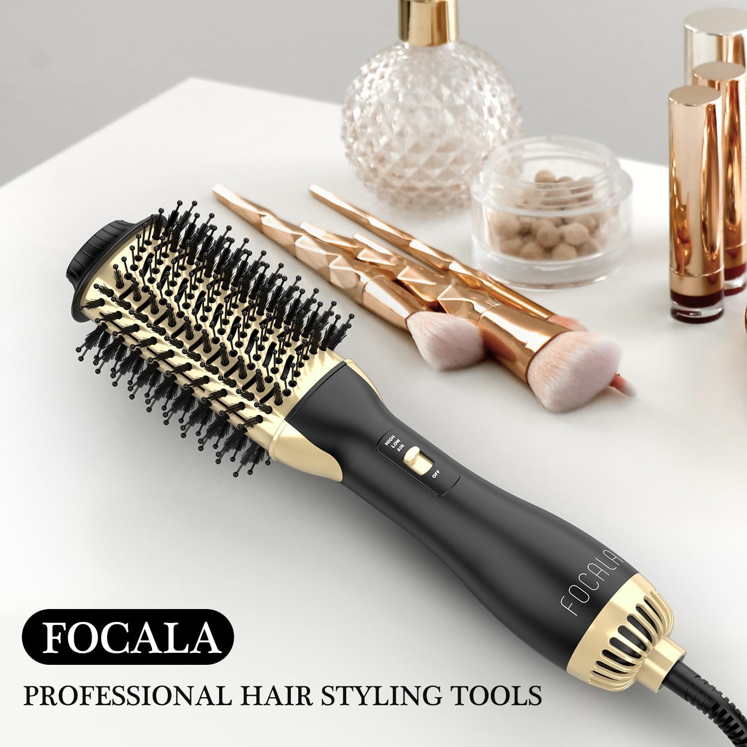 One-Step Volumizer Styler Hot Air Brush for All Hair Types - Image 7