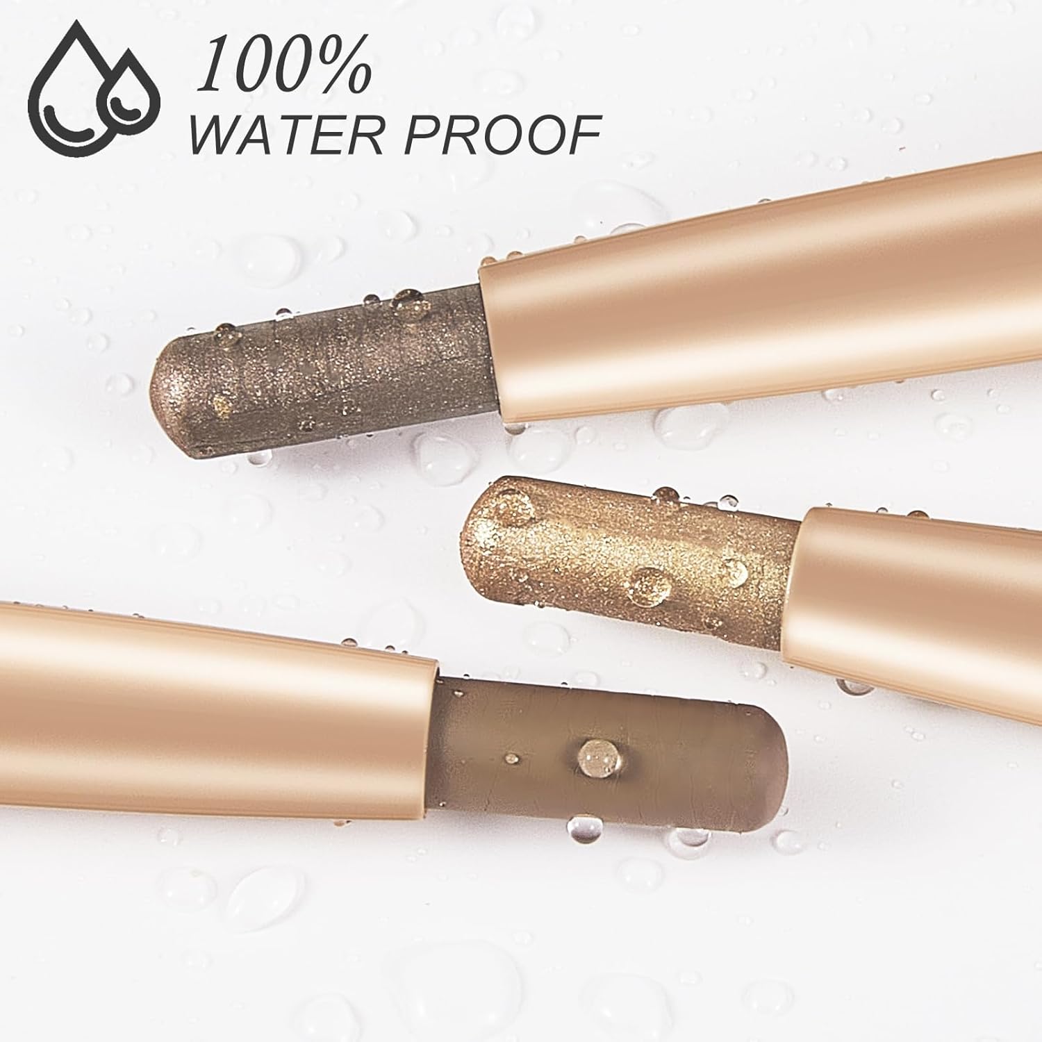 Waterproof Matte Grey Brown Cream to Powder Eyeshadow Stick 0.12 oz - Image 6