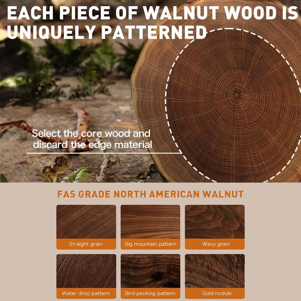 Modern Black Walnut Set Wall Mounted Hair Dryer Holder Aluminum Alloy Organizer - Image 9
